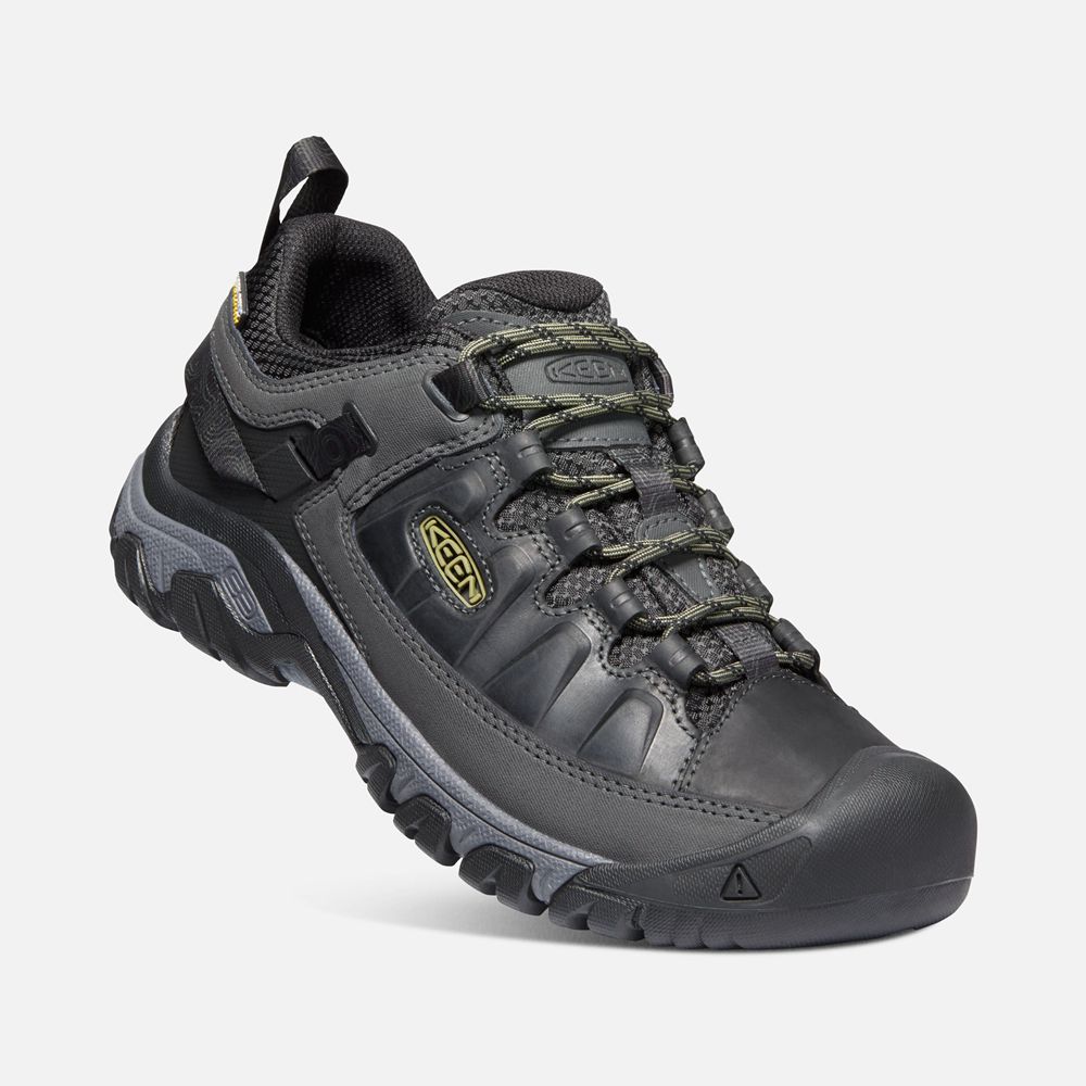 Zapatos de Seguridad Keen Mexico Negros - Hombre Targhee Iii Waterproof - SE7284596